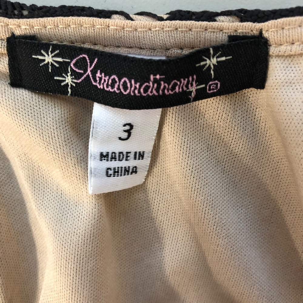 Xtraordinary Lace Overlay Bodice Skater Dress 3 - Picture 6 of 8